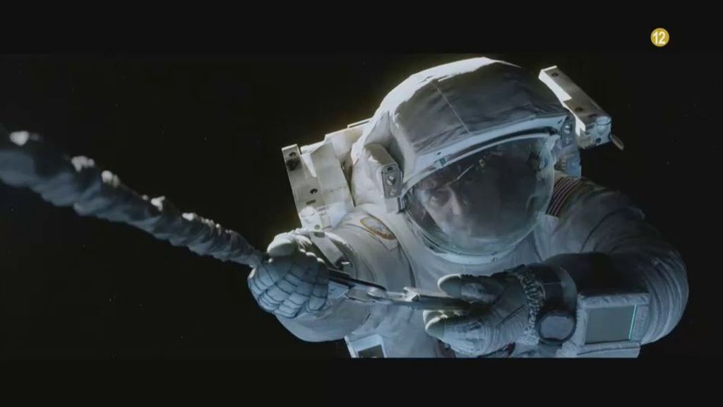 ‘Gravity’, con Sandra Bullock y George Clooney: el domingo, a las 21:45 h.