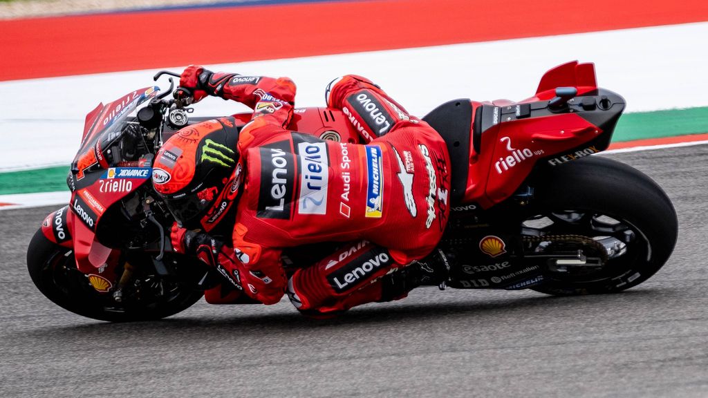 Bagnaia en el Gran Premio de las Americas