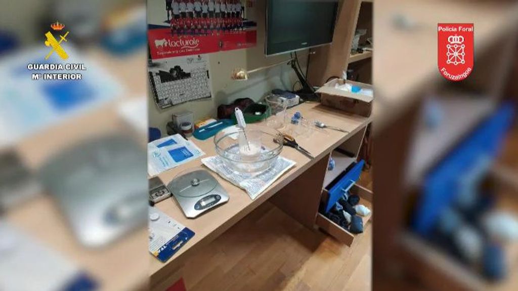 Desmantelado un laboratorio clandestino de fabricación de explosivos en Navarra