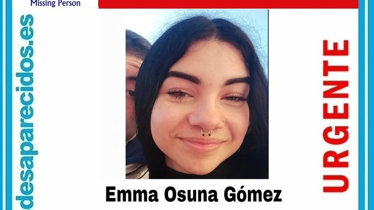 Emma Osuna Gómez, una joven de 18 años en desaparecida Torrejón del Rey, Guadalajara, desde el 11 de abril