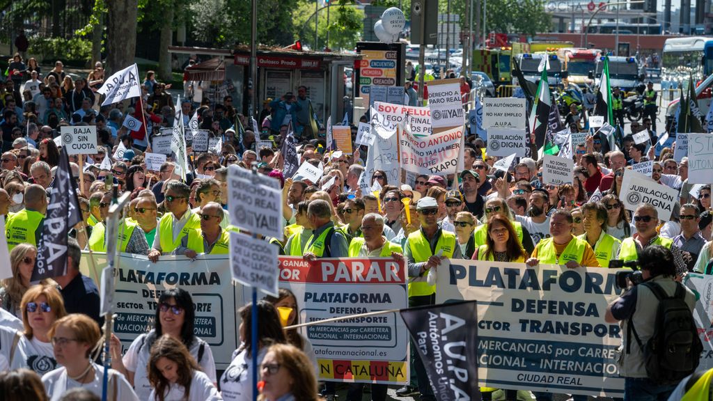 Trabajadores autónomos piden en Madrid más derechos y menos pago de impuestos