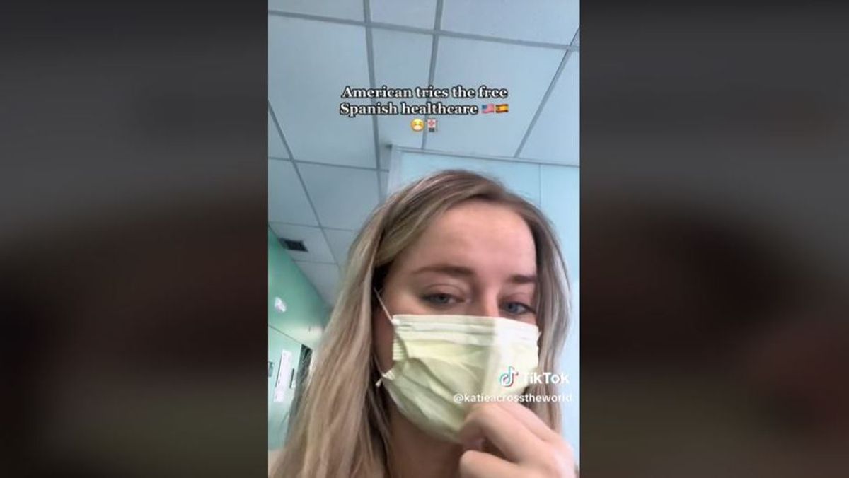 Una joven arrasa en TikTok con su vídeo sobre la sanidad en España