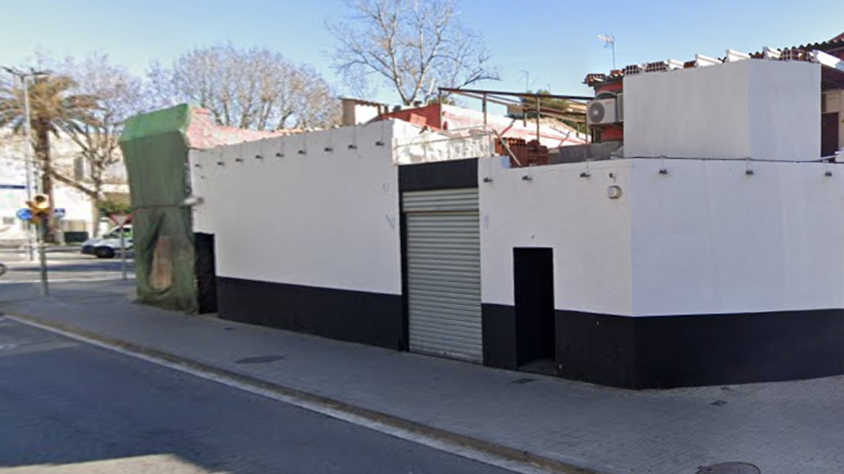 Entrada de la discoteca Juanchito de l'Hospitalet de Llobregat