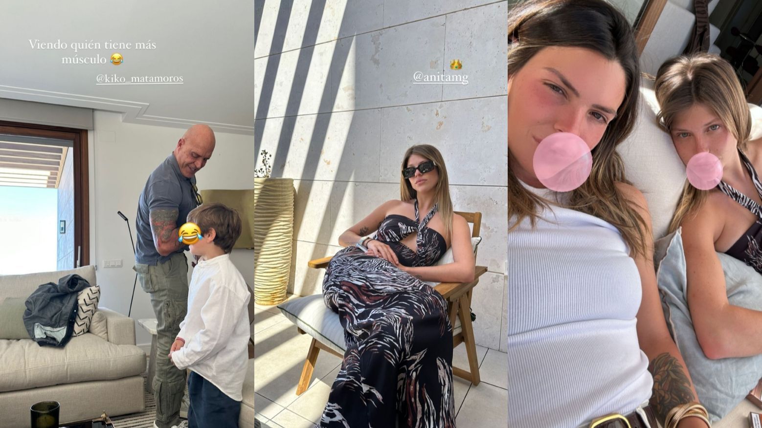 Kiko Matamoros y Anita, en casa de la ganadora de 'GH VIP'