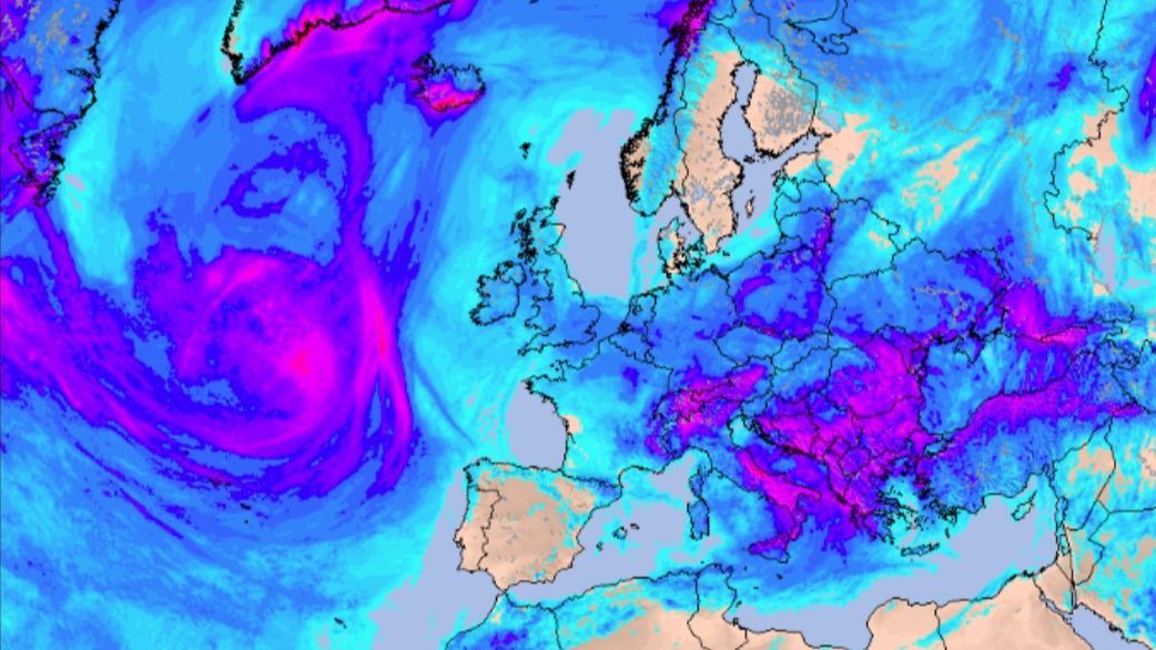 Las borrascas esquivan España