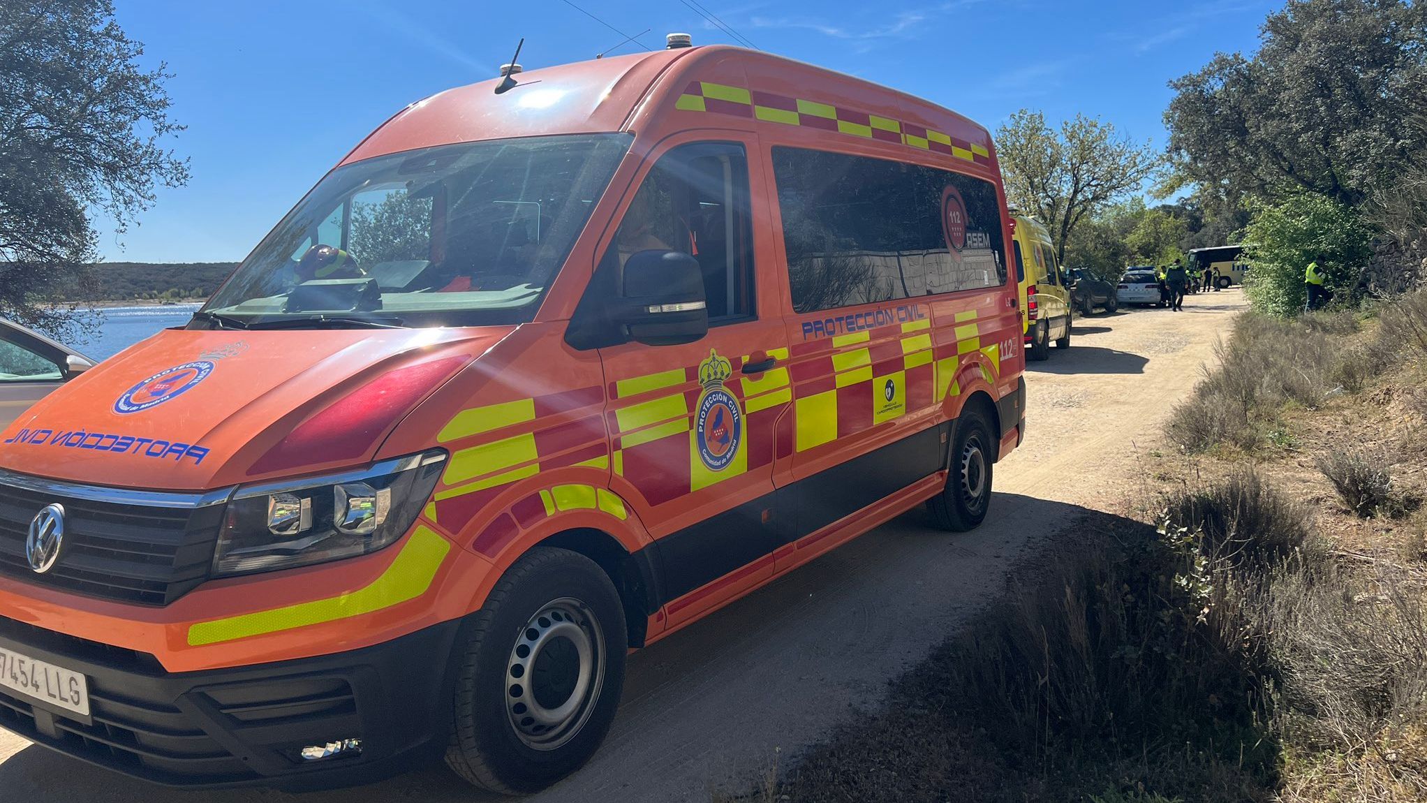 Muere atropellado por un compañero uno de los conductores de un autobús escolar en Valdemorillo