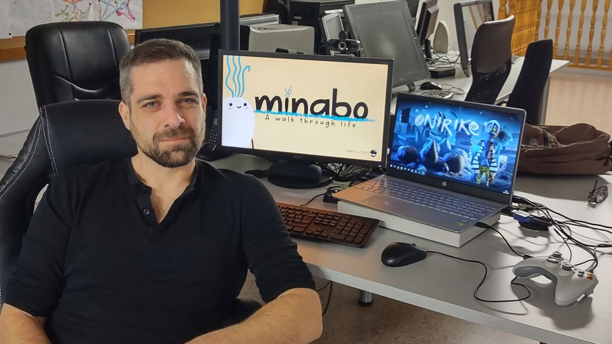 David Ferriz, cofundador de Devilish Games y creador de 'Minabo - A walk through life’