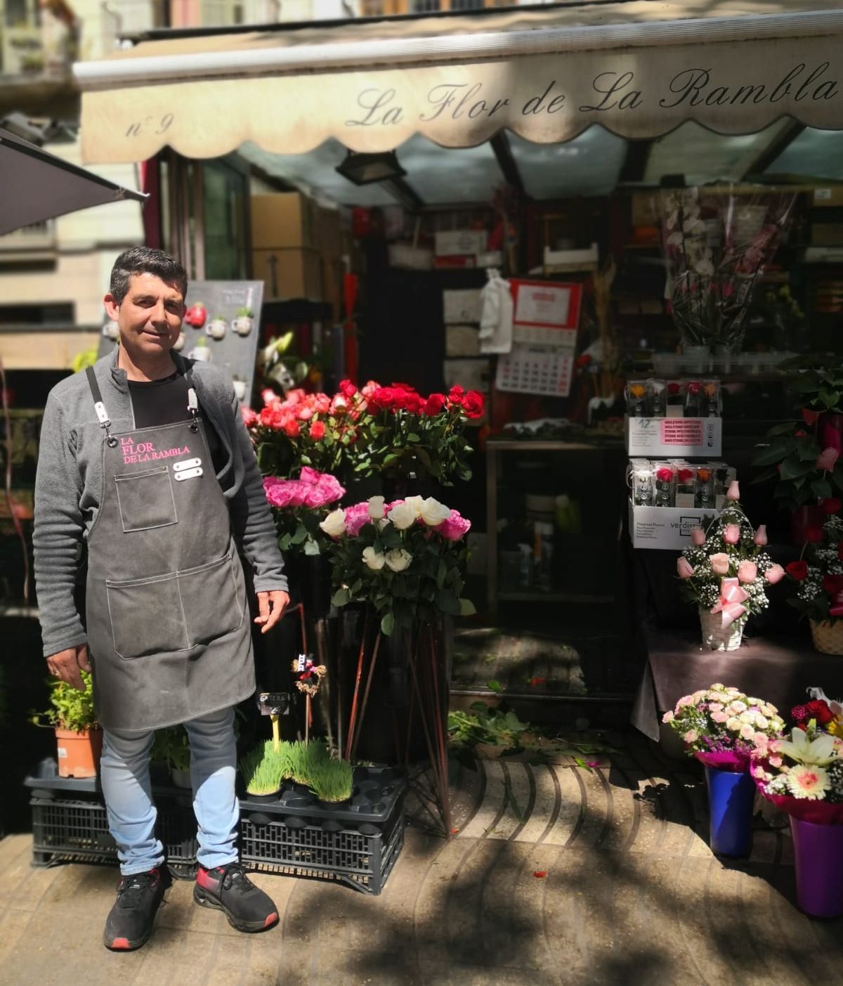 Florista de la rambla