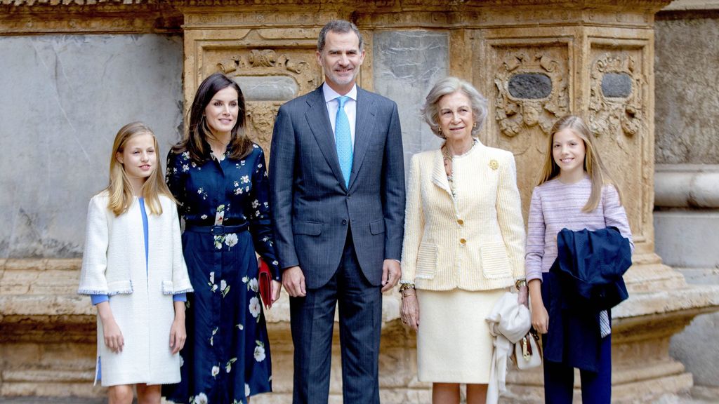 La familia real unida, a pesar de los desacuerdos. FUENTE: Cordonpress