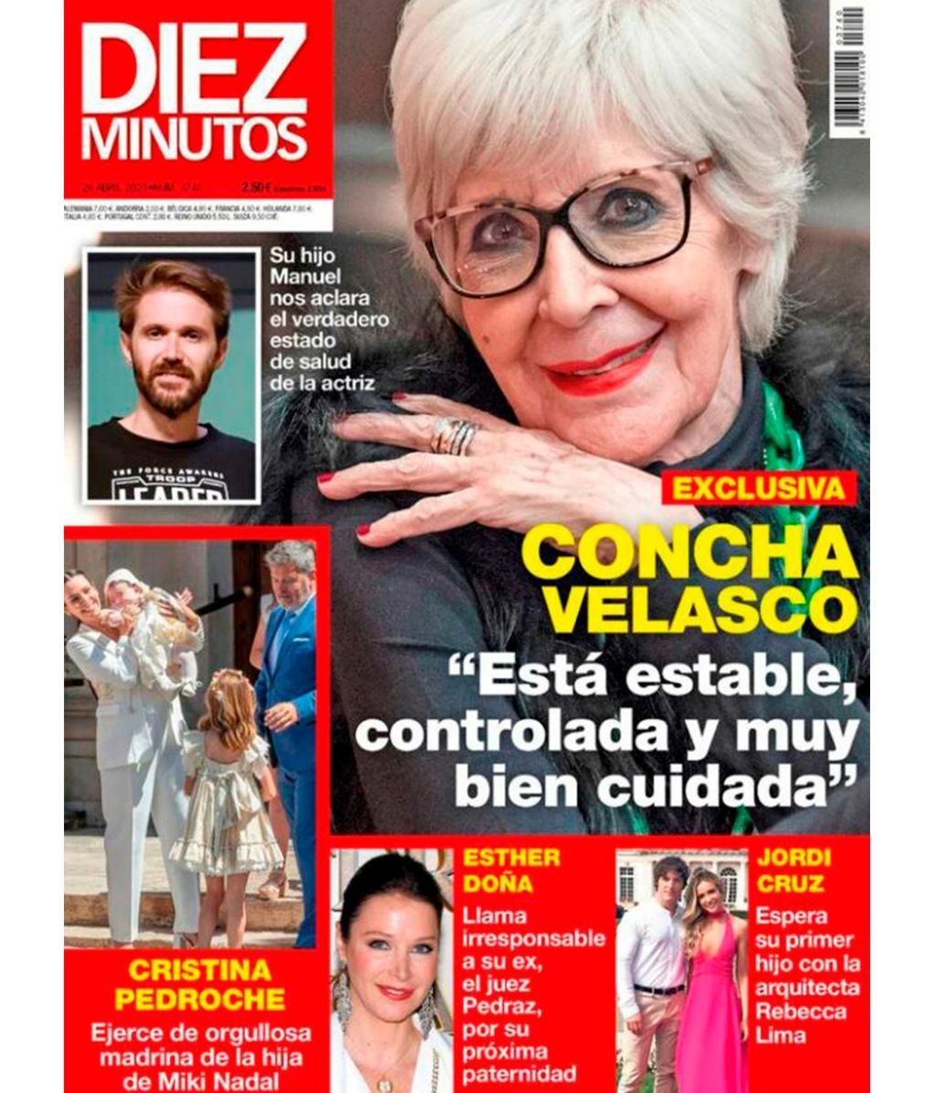 La portada de la revista Diez Minutos del 19 de abril de 2023