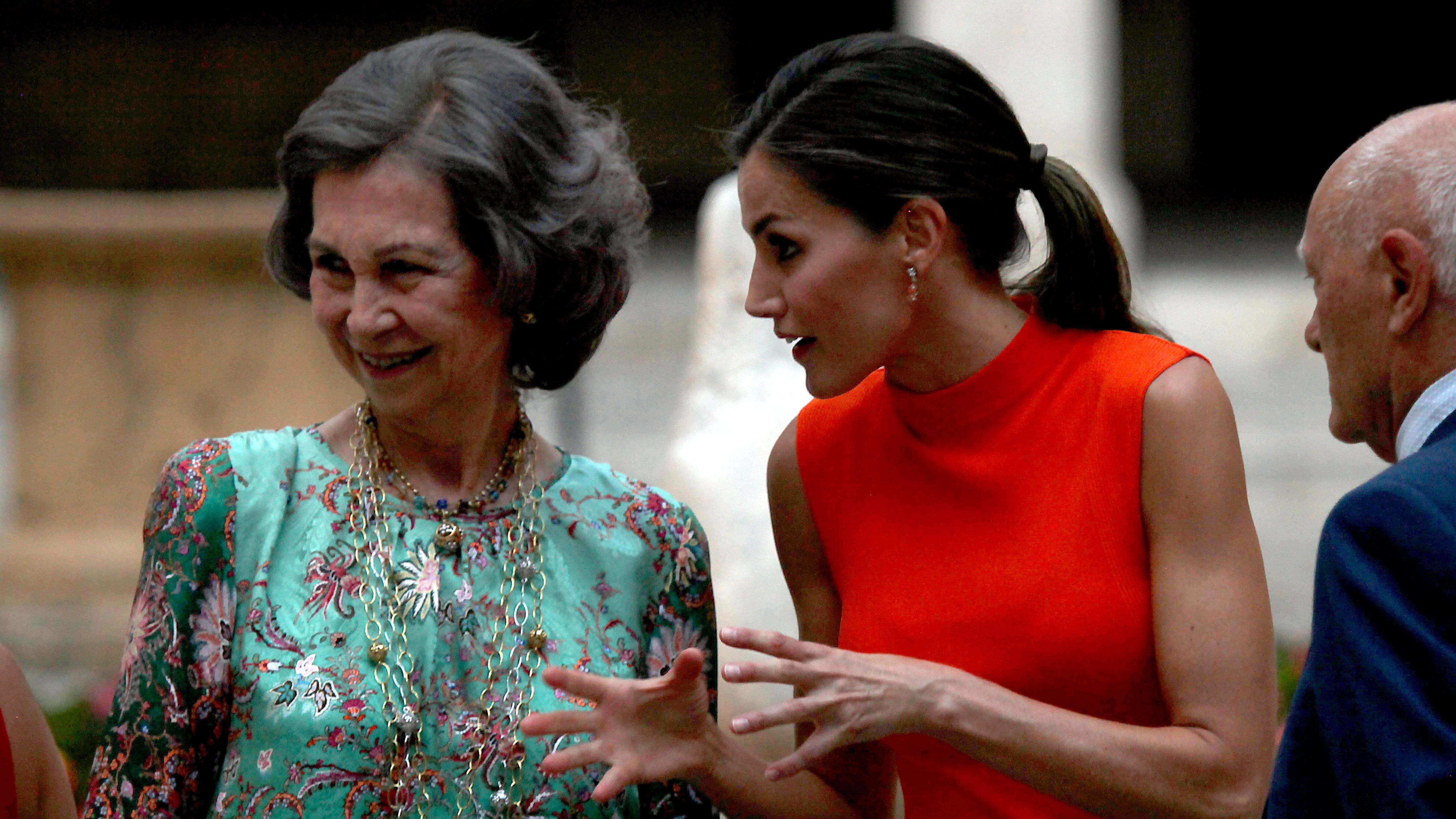 Los desencuentros entre la reina Letizia y doña Sofía. FUENTE: Cordonpress