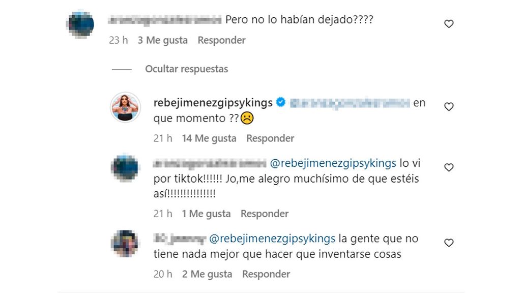 Rebeca Jiménez zanja los rumores de ruptura con su marido, José Navarro