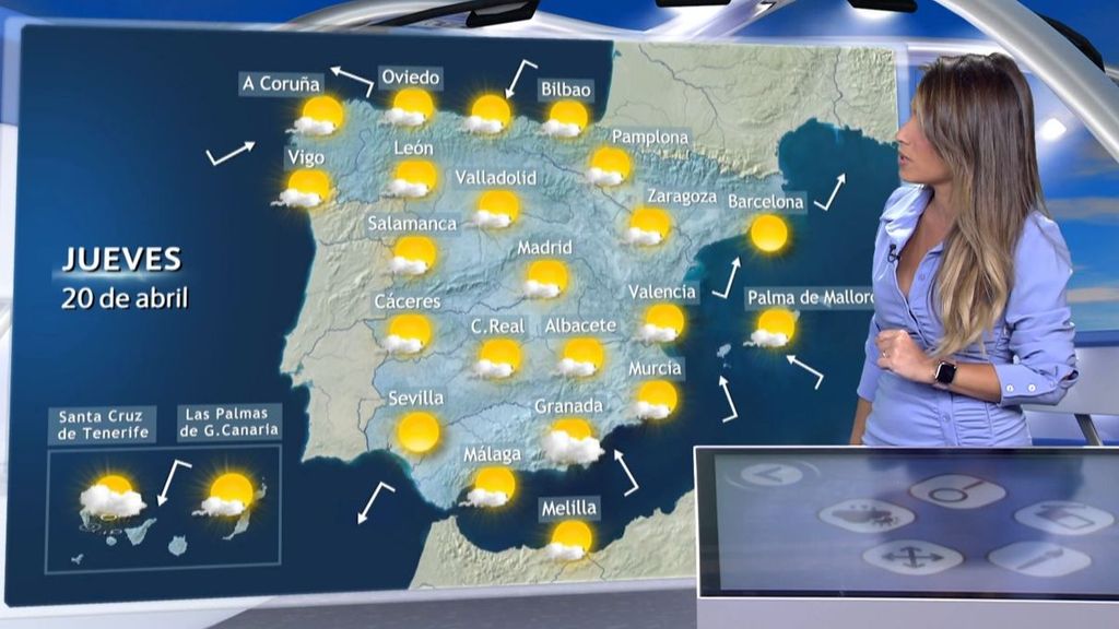 Tiempo jueves: España tendrá un día más propio de verano, con 30 grados en varias provincias