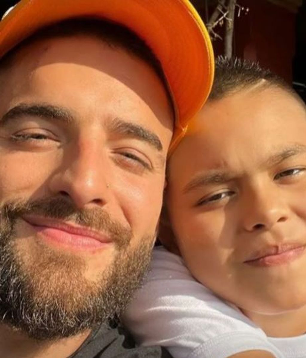 Maluma junto a Bastián