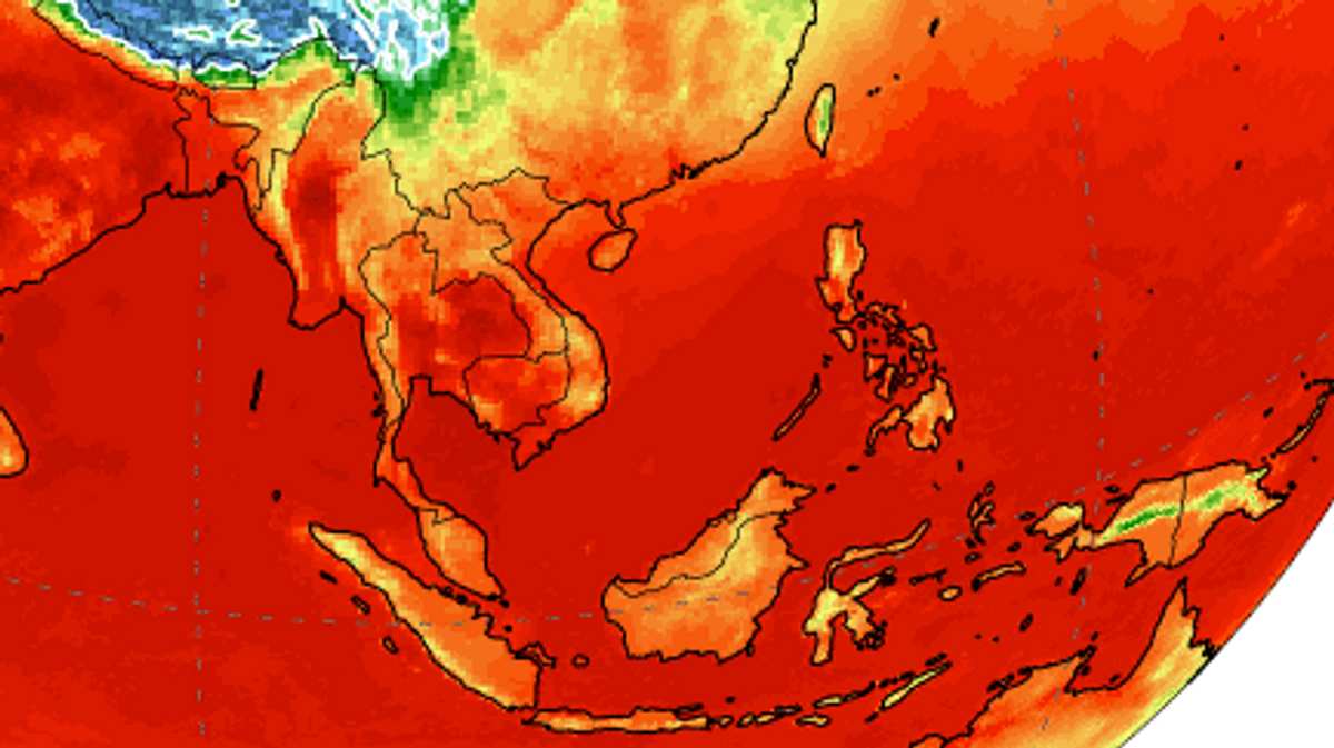 Ola de calor abrasadora en el sudeste de Asia