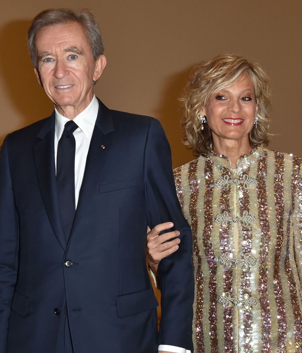 Bernard Arnault con su mujer, Hélène Mercier-Arnault