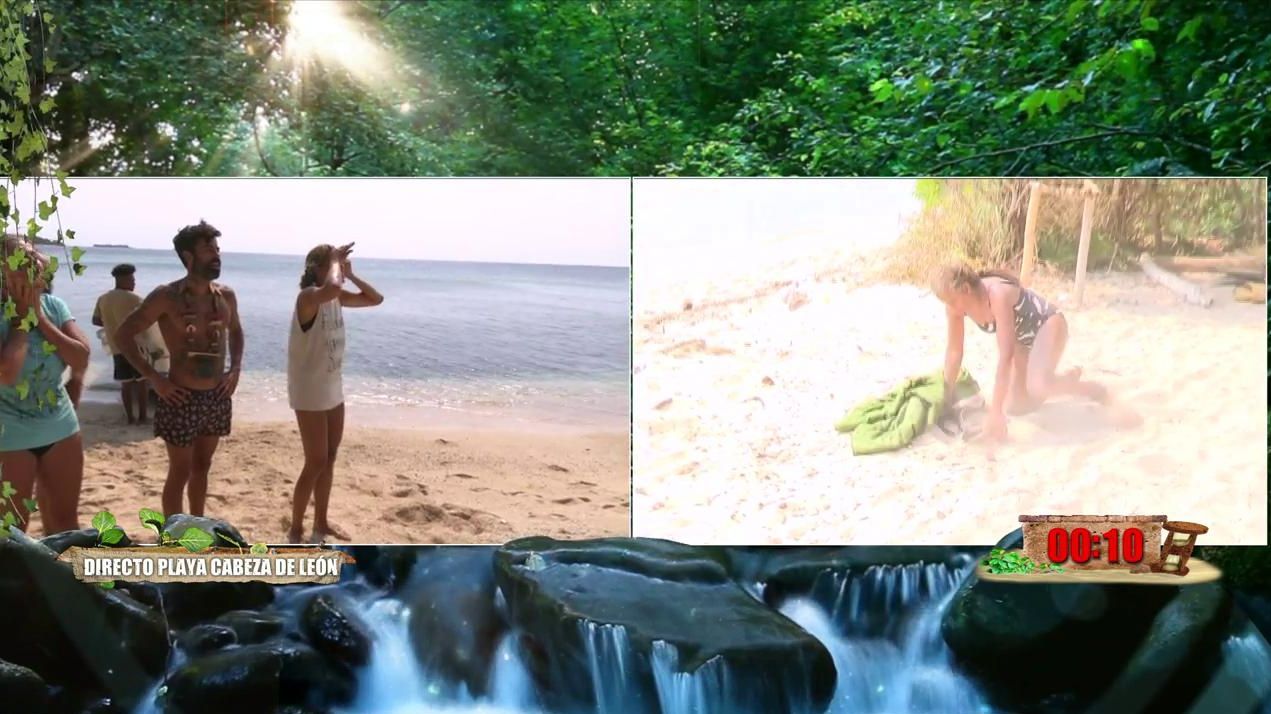 'Cabeza de León' recoge sus cosas y abandona su playa