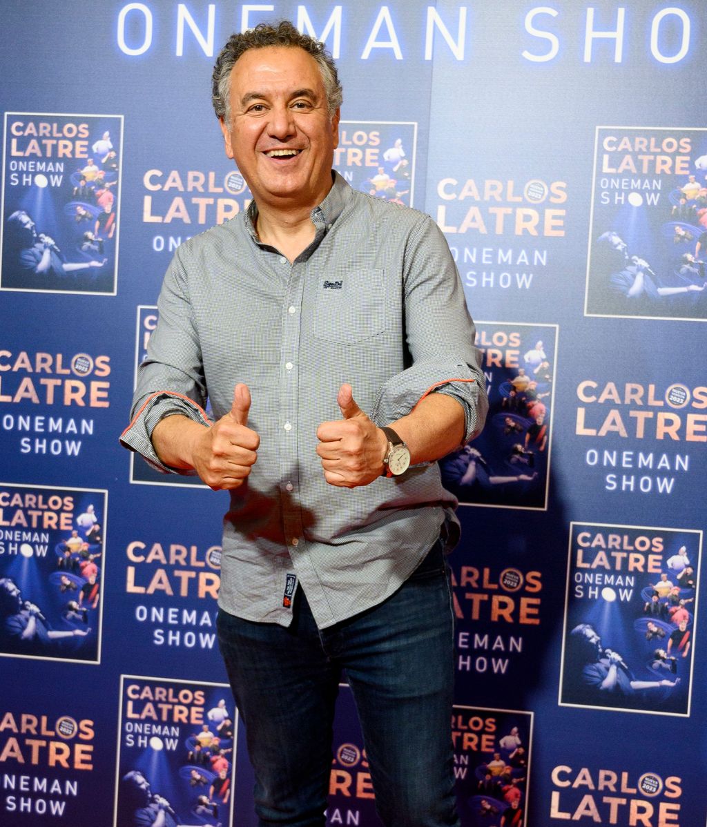 Roberto Brasero, en la función 250 de 'One man show', el espectáculo de Carlos Latre