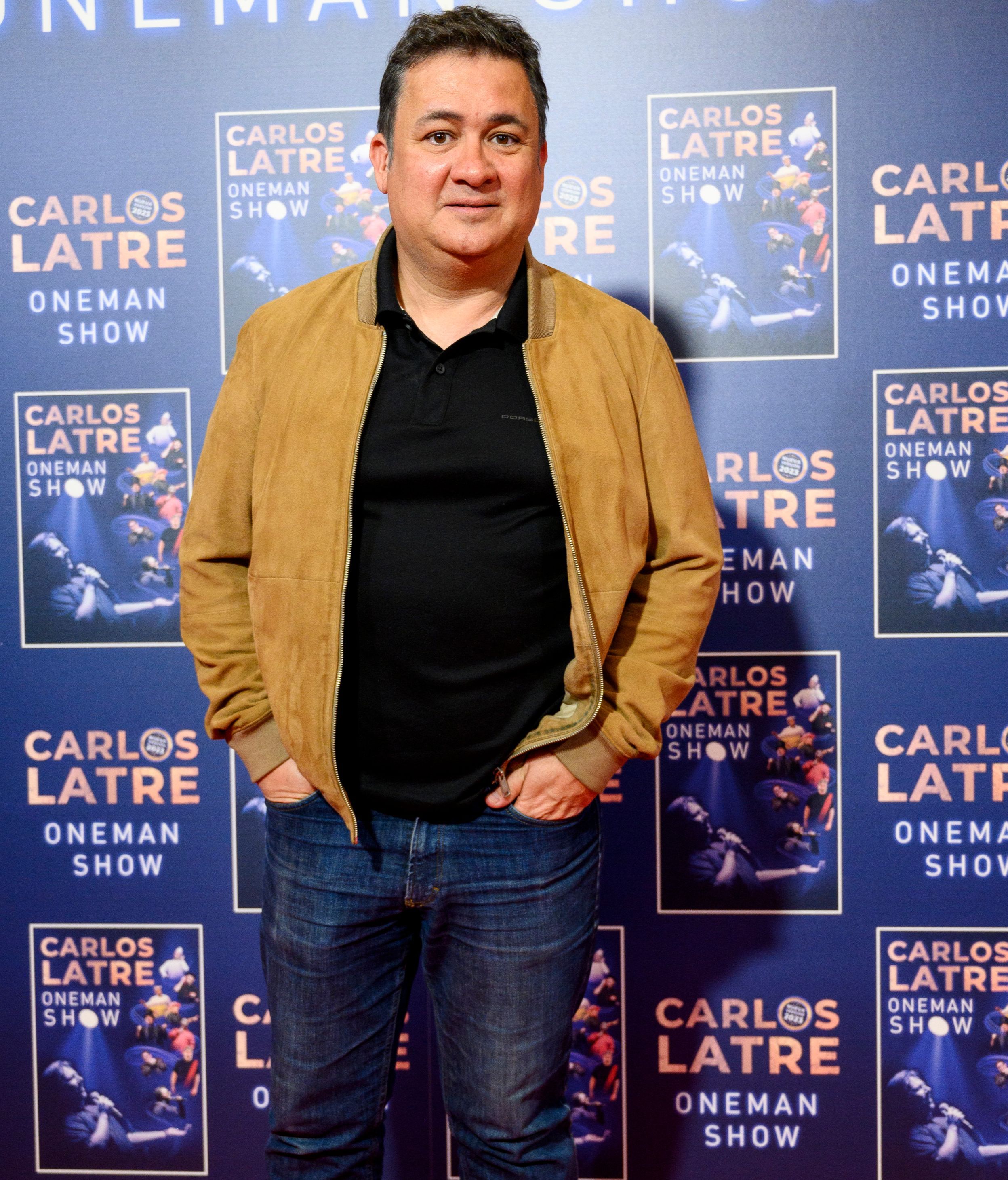Secun de la Rosa, en la función 250 de 'One man show', el espectáculo de Carlos Latre