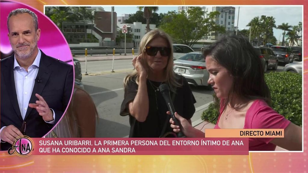 Susana Uribarri habla con el programa 'Ana'