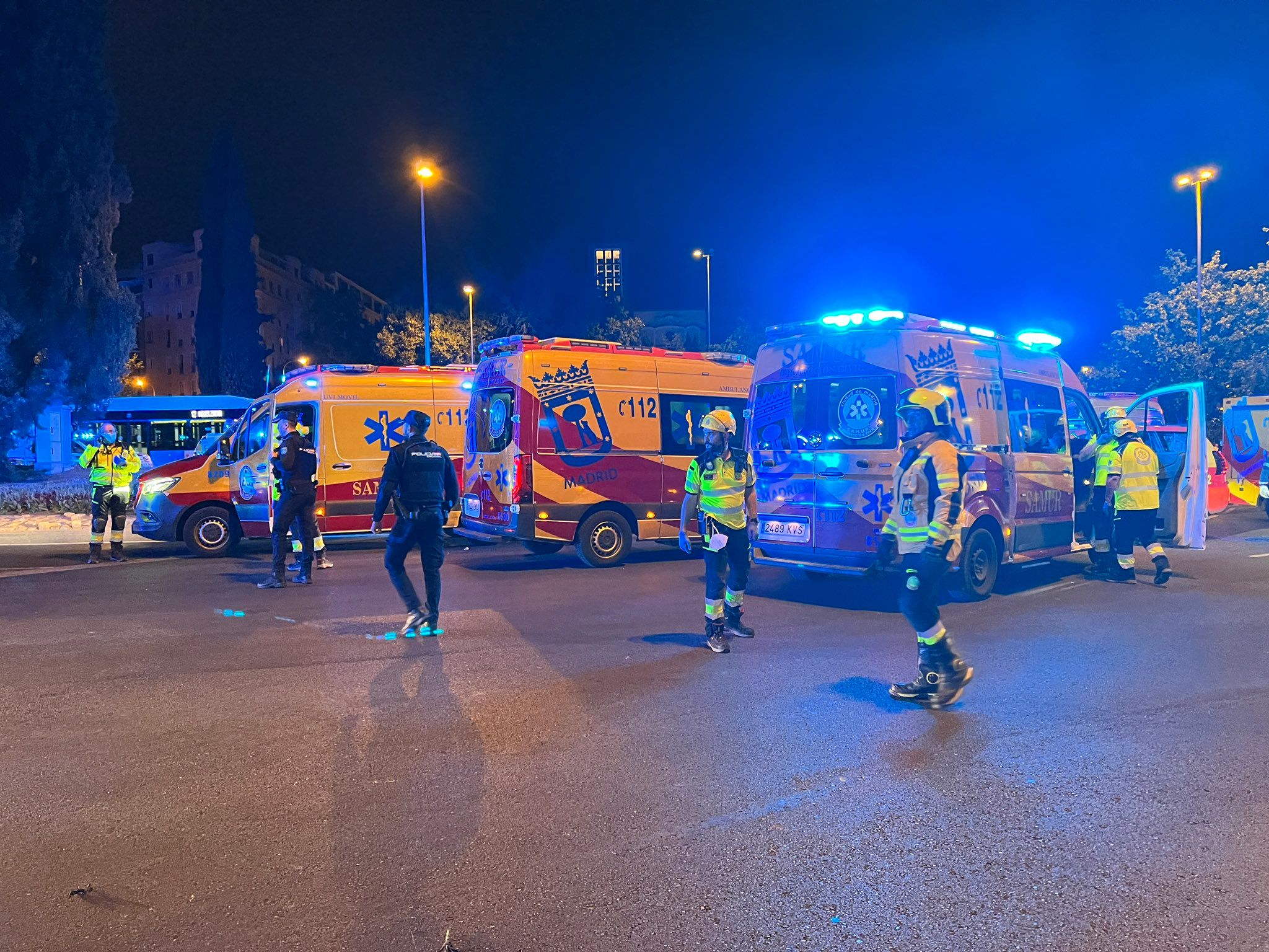 EN IMÁGENES| Un trágico incendio en un restaurante en Madrid deja dos muertos y diez heridos
