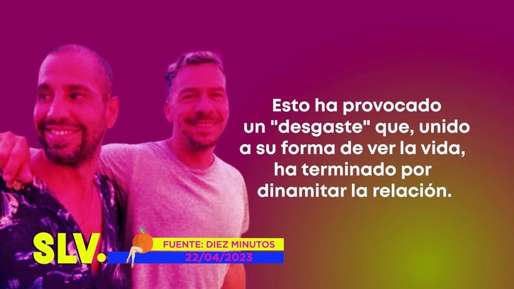 Nacho Palau y su novio, Cristian, han roto su relación, según 'Diez Minutos'
