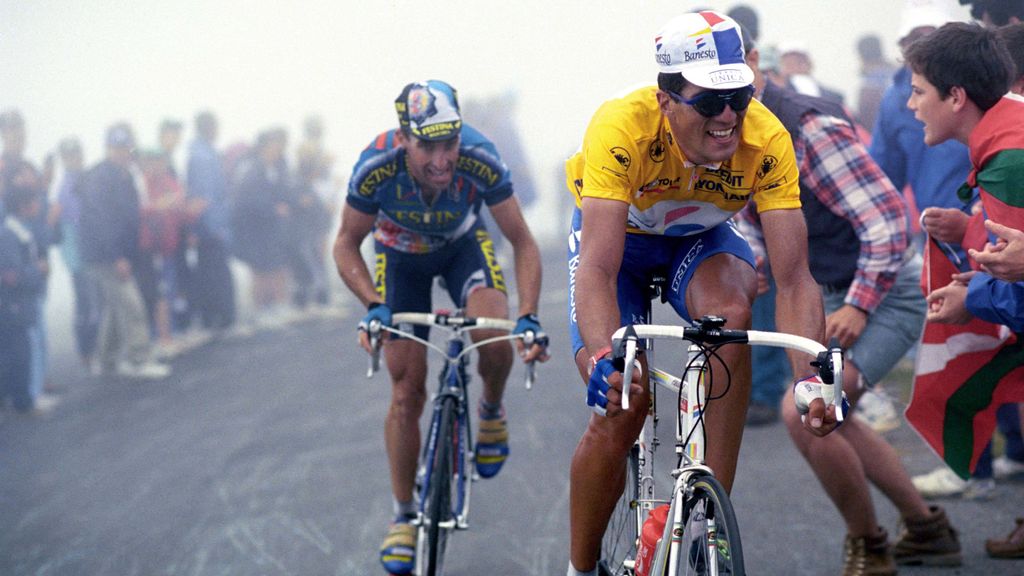 Subastan la bici con la que Induráin ganó el Tour de Francia de 1994