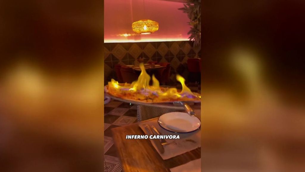 Un influencer ya advirtió de la pizza flambeada del Madrid: "No hagamos trabajar a los bomberos"