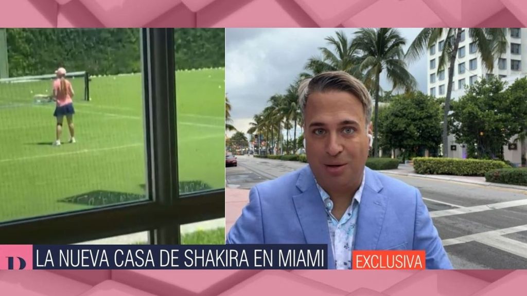 Así es la nueva casa de Shakira  en Miami y su nueva vida