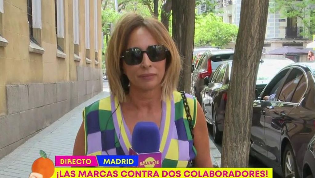 María Patiño, entre lágrimas, se planta ante una información de 'Sálvame' sobre ella