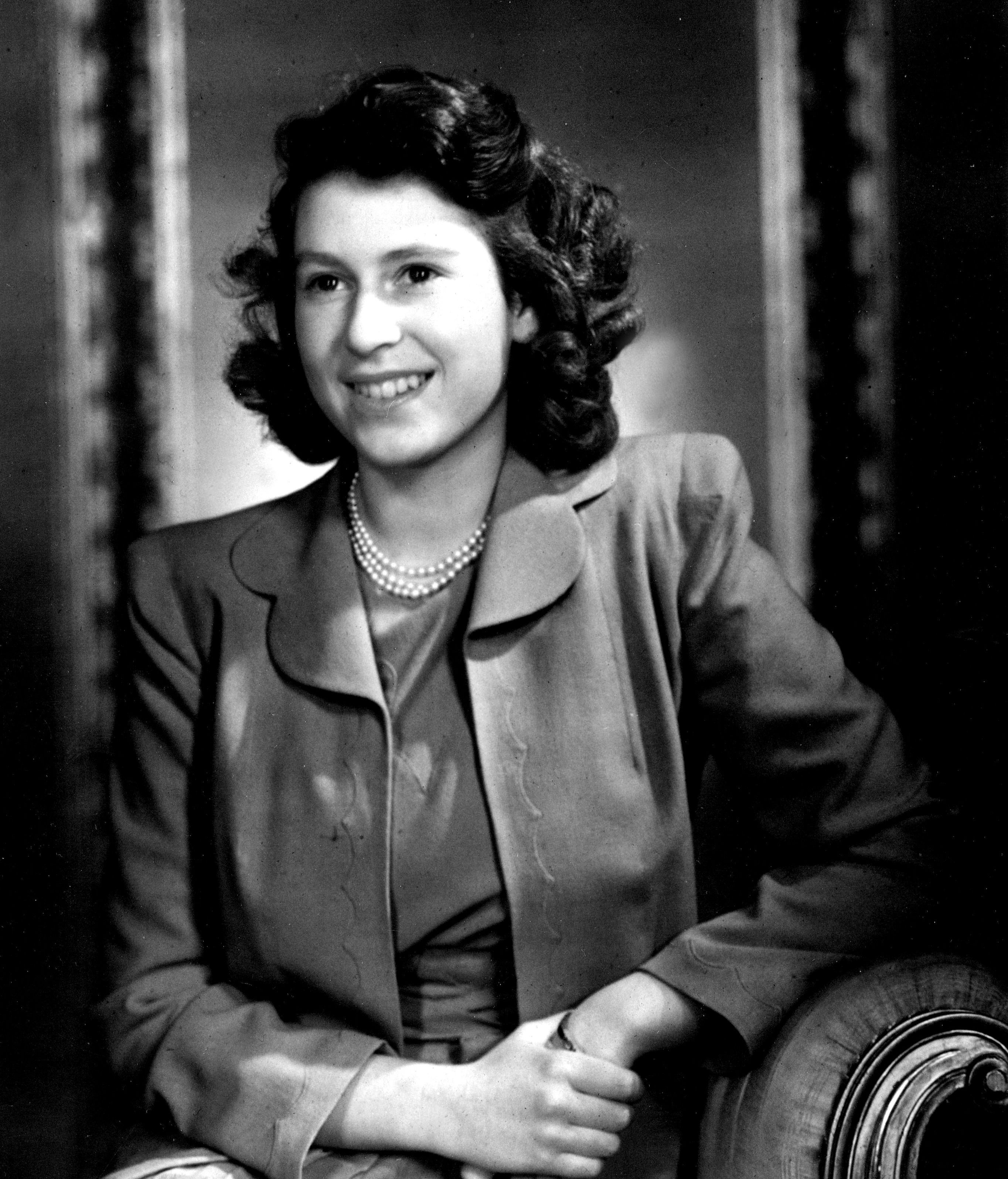 Isabel II antes de ser reina. FUENTE: Cordonpress
