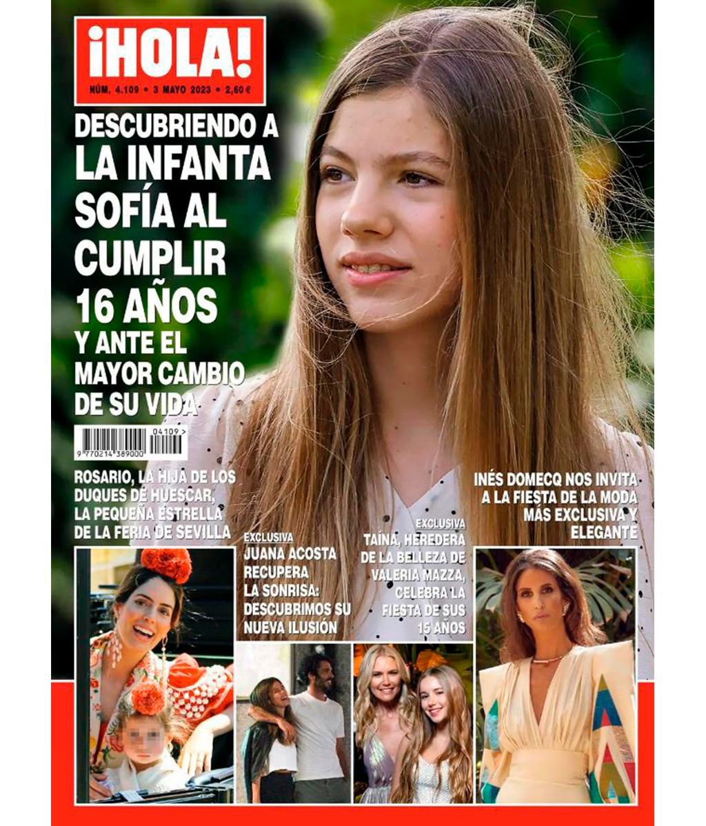 La portada de la revista ¡Hola! del 26 de abril de 2023