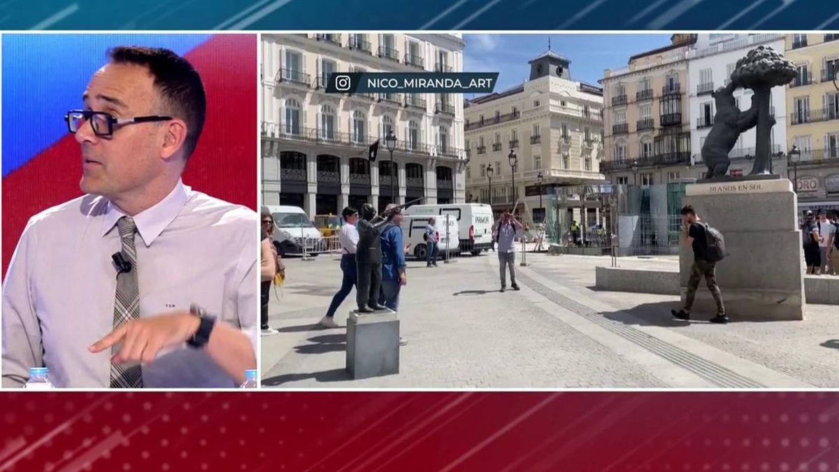 Nicolás Miranda, autor de la polémica escultura en la Puerta del Sol: "No sabía que el alcalde era un crítico de arte" Todo es mentira 2023 Programa 1076