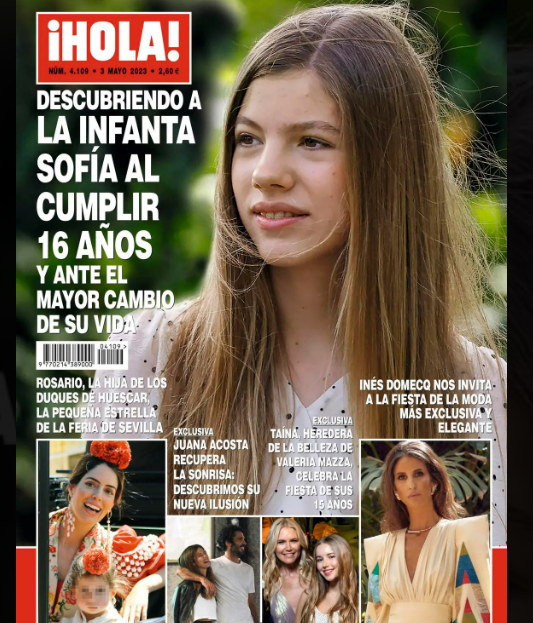 Portada revista ¡HOLA!