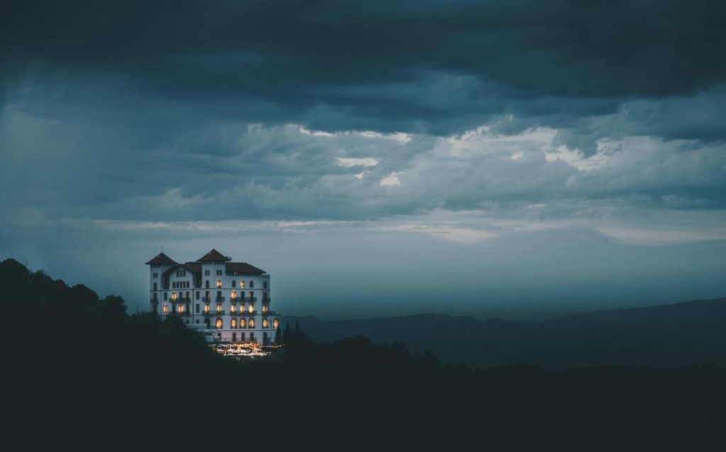 Edificio del Gran Hotel La Florida de Barcelona