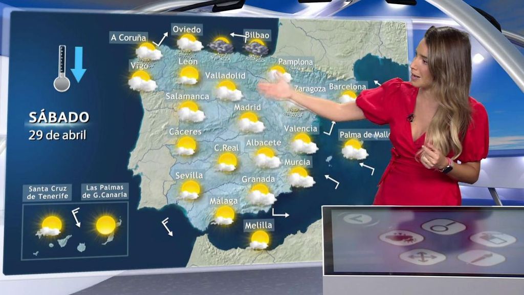 El fin de semana tendremos ambiente más fresco en España