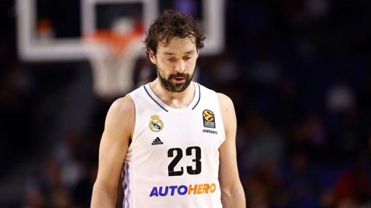 El jugador del Real Madrid Sergio Llull, en un partido de Euroliga 2022-2023