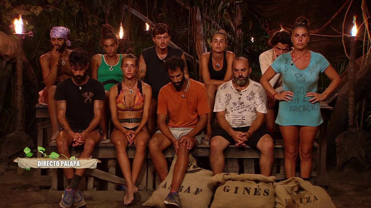 Los supervivientes en la Palapa