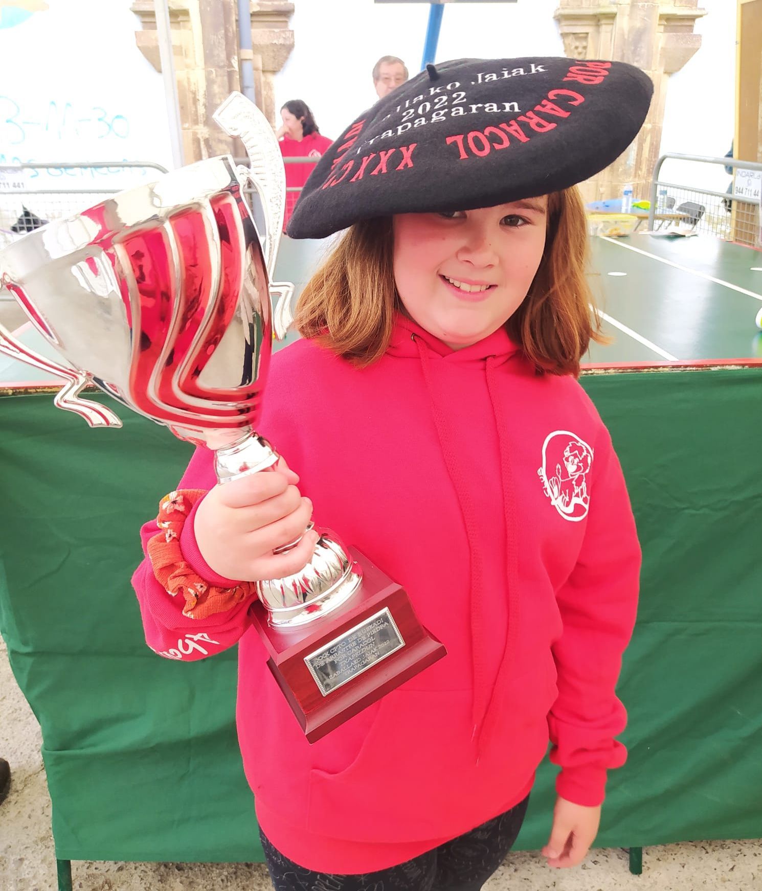 Lucia ganadora carrera cAracoles de Trapagaran