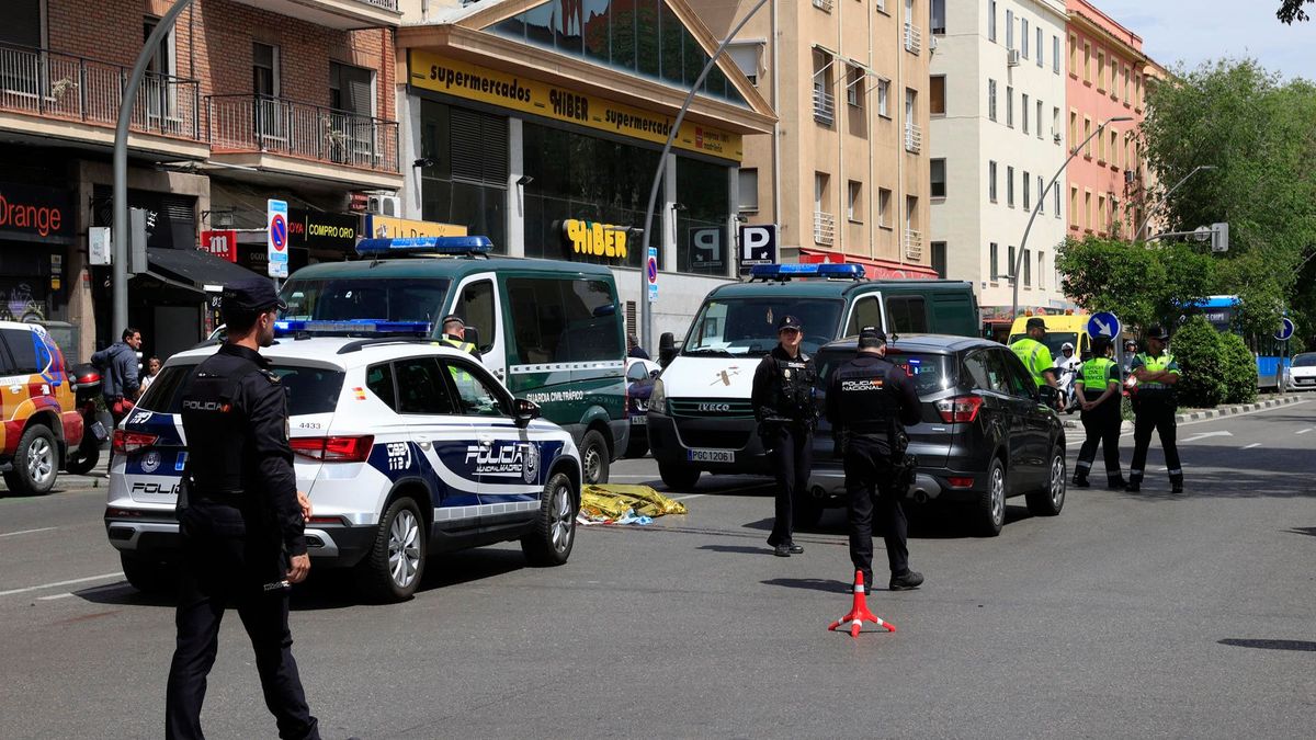 Mueren dos personas atropelladas en el Paseo de Extremadura de Madrid