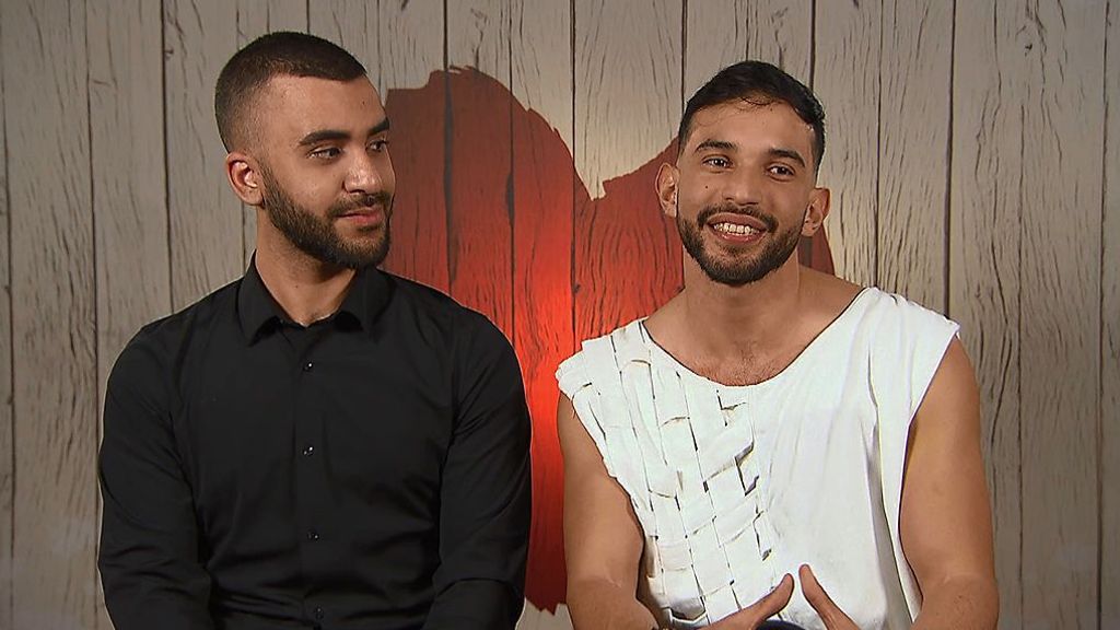 Samir y Josema durante su cita en 'First Dates'