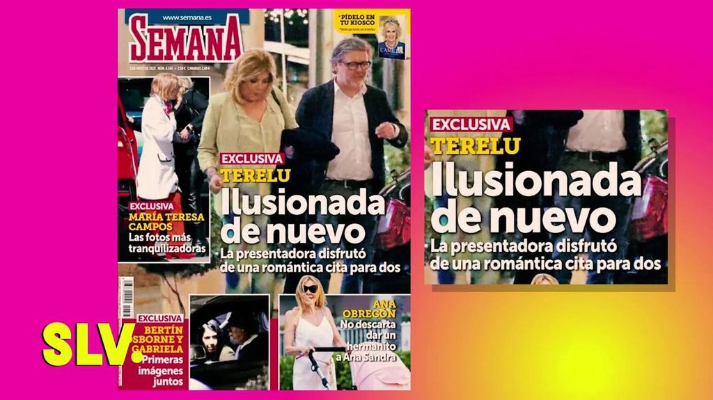 Terelu Campos, en la portada de la revista 'Semana'