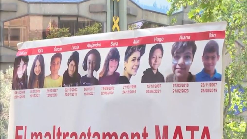 Manifestación contra el bullying en Barcelona