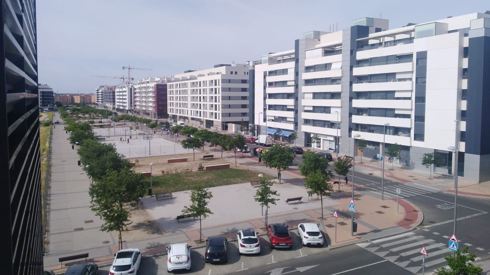 Viviendas de nueva construcción en el Parque de Ingenieros de Villaverde (Madrid)