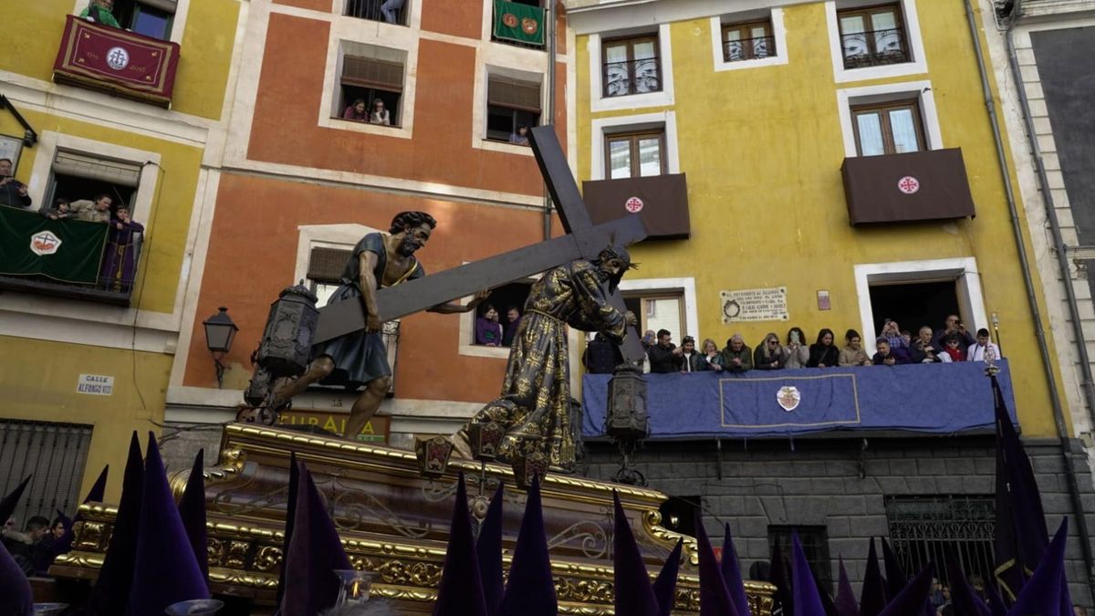 Procesión de Las Turbas, en el Viernes Santo de Cuenca
