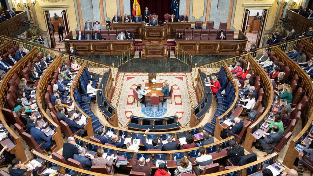 Archivo - Hemiciclo del Congreso