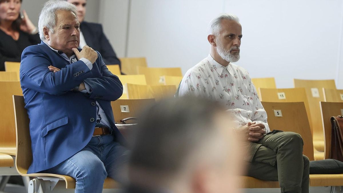 Alfonso Rus y Marcos Benavent en el juicio de Imelsa Alfonso Rus y Marcos Benavent en el juicio de Imelsa