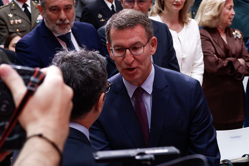 Polémica por la reunión que mantuvo Núñez Feijóo con medio centenar de fiscales conservadores el pasado 18 de abril