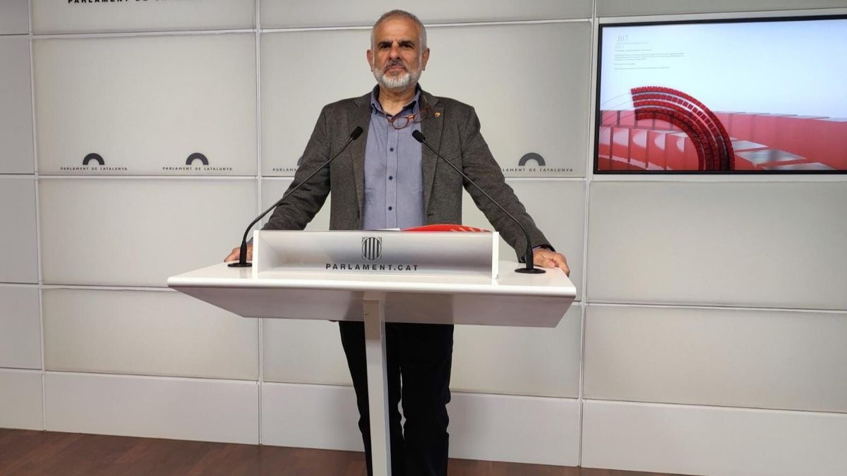El presidente de Cs en el Parlament, Carlos Carrizosa El presidente de Cs en el Parlament, Carlos Carrizosa