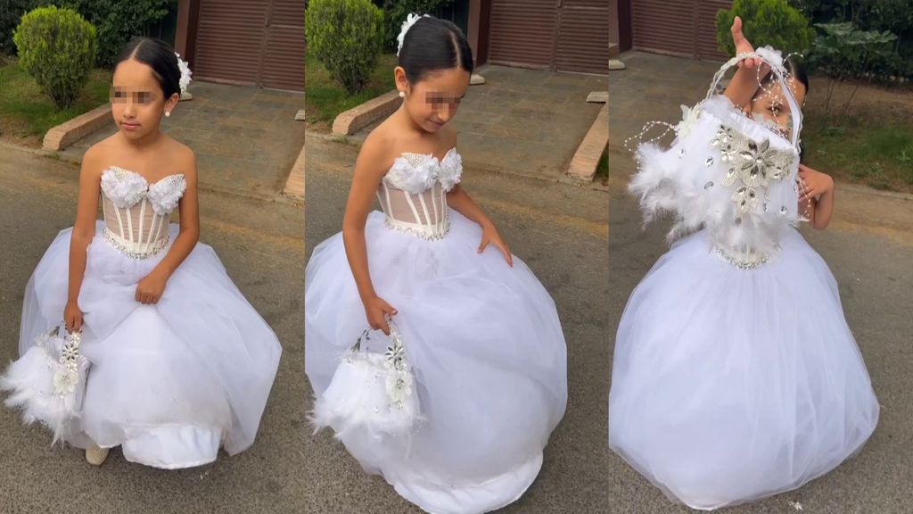 El vestido de novia de la hija de la protagonista de 'Los Gipsy Kings'